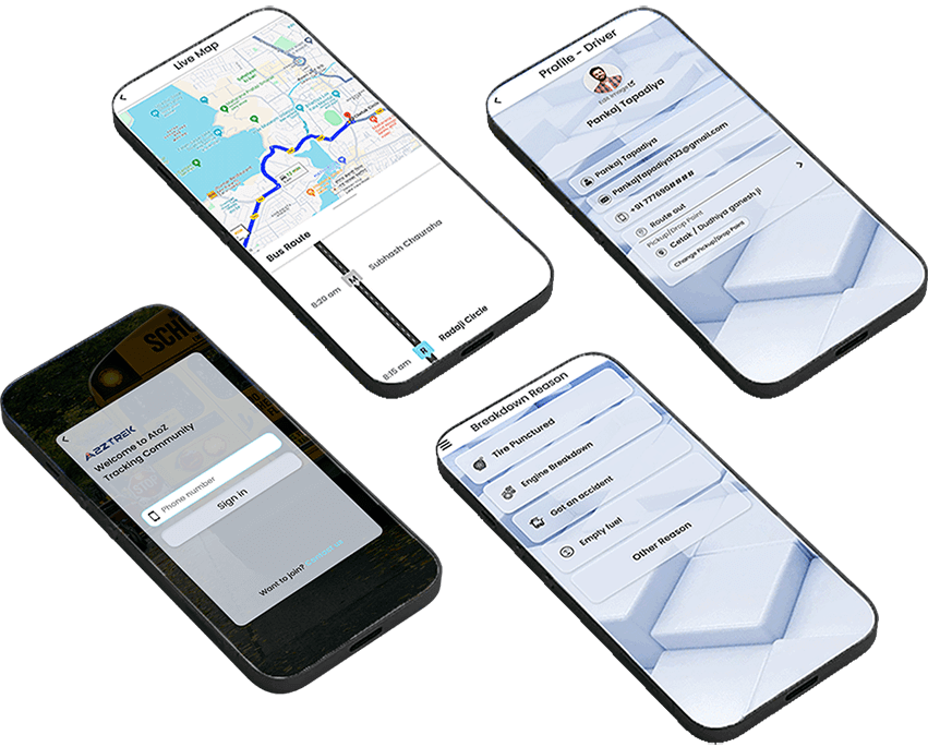 driver tracking app